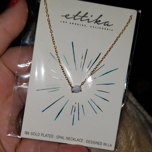 Ettika opal rose best sale necklace